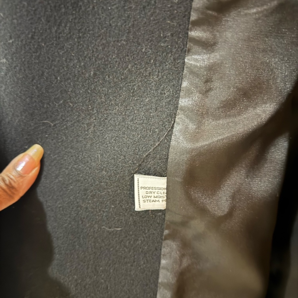 100% Wool Full Length Coat XXL (timeless & good quality) - Picture 6 of 7